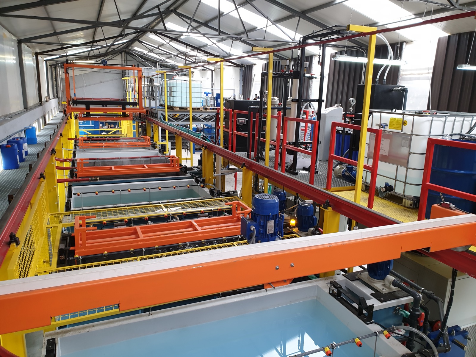 Zautomatyzowana linia do kataforezy KTL w Ecocolor